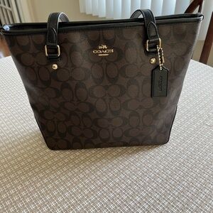Coach Coated Canvas Tote